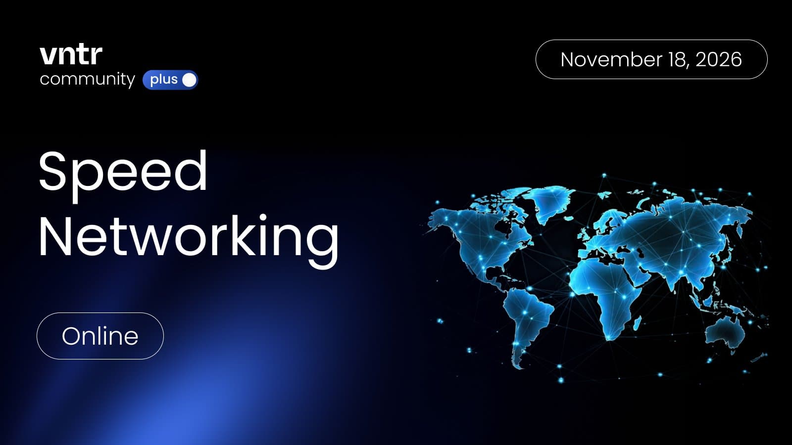Speed Networking Online 18 November 2026